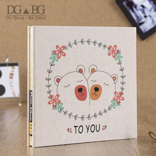 Wedding Photo Album Self Stick Baby Scrapbook Magnetic Sheet 4x6 5x7 8x10 Picture Love Family Large Travel Memory Book Portfolio