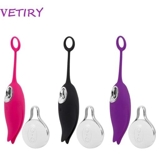 VETIRY Duckbill Vibrator Wireless Remote Control Egg Vibrator Sex Products Vagina Clitoris Stimulator Sex Toys for Women