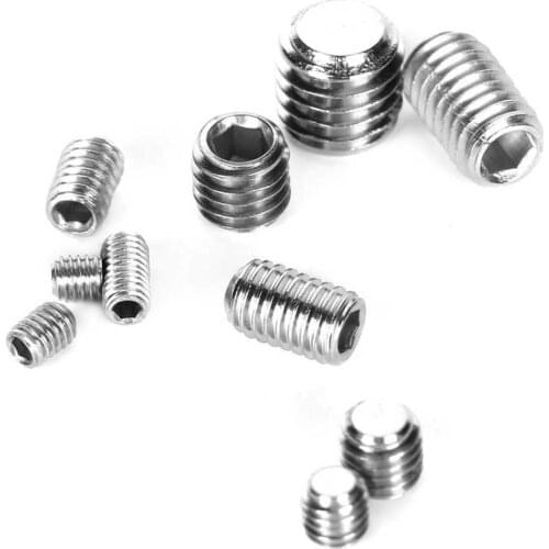 Screws 220PCS Hex Socket Screws Stainless Steel Fixing Screw Fastening Elements M3 M6 M8