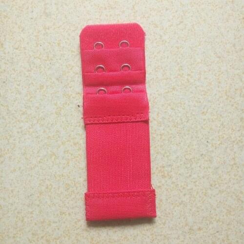 Women 2 Rows 3 Hooks Bra Extender Clasp Extension Elastic On Strap Band Extenders Bra