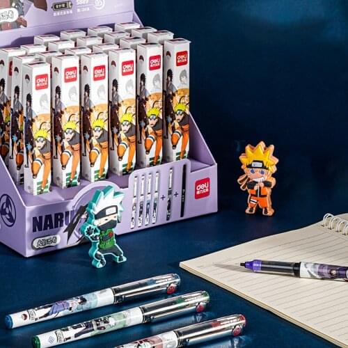 0.5mm Full Needle Tube Straight Liquid Signature Pen Gels Pen Blind Box Student School Exam Writing Stationery Black Refill