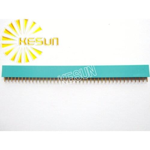 2.54MM 1X40 Green 40Pin Female Pin Header Strip x 80PCS