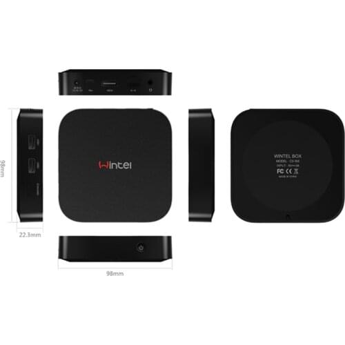 2017 Hottest Model INTEL Z8300 4cores 1.84GHz 64bit Wintel W8 Pro unblock tv box