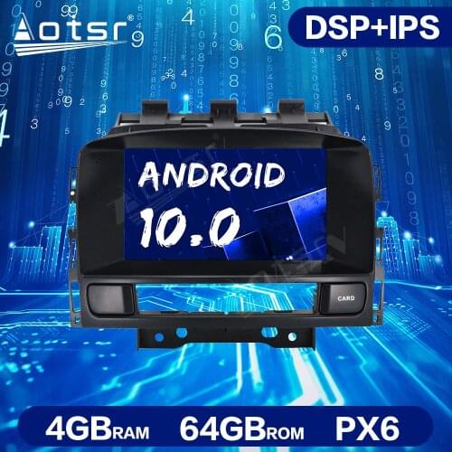 Android 10.0 4GB+64GB DSP Car Radio GPS Navi Unit For Opel Astra J 2010+ Car Multimedia Player Auto Stereo Head Unit Audio Radio
