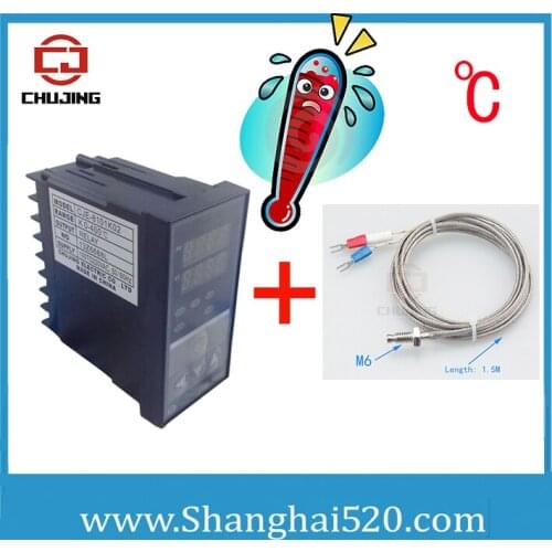 Free shipping 20% off,K input,Relay output, relay exit digital temperature controller meter in stocks,include K type sensor