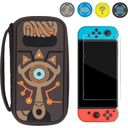 Nintend Switch Carrying Case Accessories Storage Bag Protection Hard EVA Travel Case for NS Console