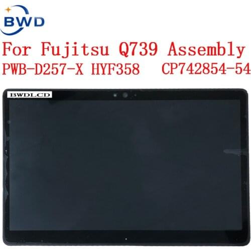 Cp742854-54 For FUJITSU Q739 Touch Assembly Laptop 13.3" LED LCD Screen Panel FHD IPS 1920*1080 PWB-D257-X HYF358
