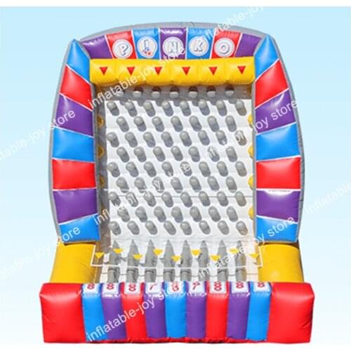 DDU free ship! TH factory suppiler inflatable pinko game for carnival, 2018 newest party pinko game