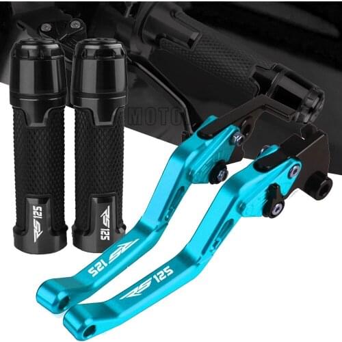 For APRILIA RS125 RS 125 2006 2007 2008 2009 2010 Motorcycle Accessorie Short Brake Clutch Lever Handlebar Hand Grips Handle Bar