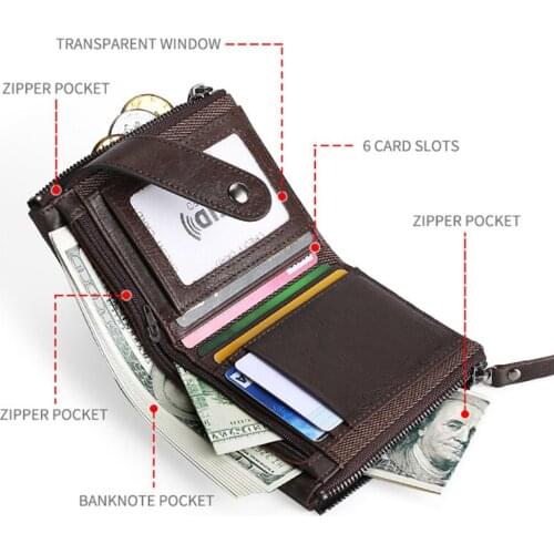 Fashiontaker Men's Wallets