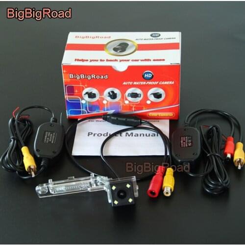 BigBigRoad For Volkswagen Multivan T5 Passat SAGITAR Jetta Touran Car Rear View Reversing Backup Parking Camera Night Vision