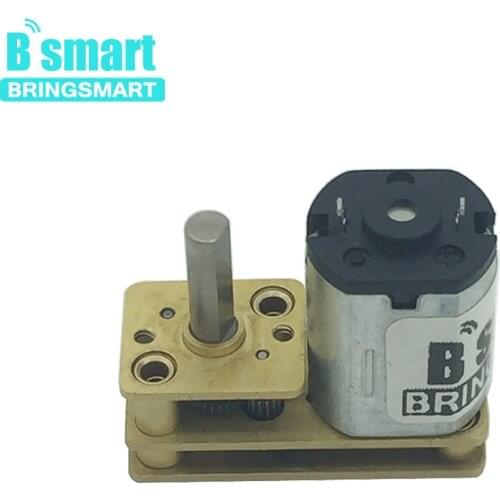 Bringsmart N20 Micro DC Motor 3V 6V 12V with Reversed Gear Motor for Toy Models DIY Robot Mini Gear Reducer Motor