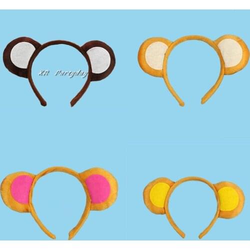 Cute Animal Monkey Zebra Tiger Bee Wolf Headband Hairbands Cosplay Hair Party Favor Christmas Halloween