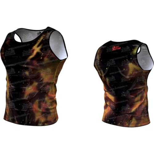 New Gym Clothing Cartoon 3D Anime Bodybuilding Flash Printing Tank Top Men Fitness Shirt Muscle Sleeveless Vest Tank top
