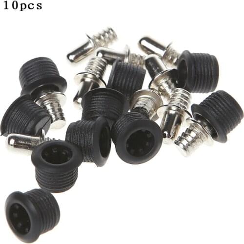 P82F 10 Pairs DIY Audio Speaker Buckles Plastic Ball Socket Type Grill Guides Peg Kit