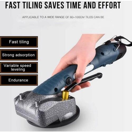 Portable Tile Vibrator For 100x100cm tiles Floor Plaster Machine Tile Laying with Battery Automatic Floor Vibrator Leveling Tool
