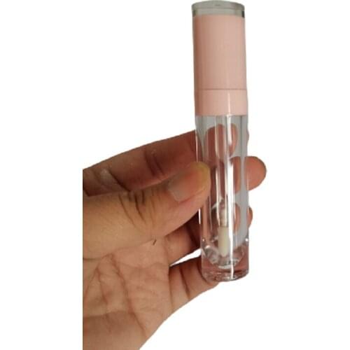 8ml Empty Clear Lip Gloss Tube Round Lipgloss Container Plastic Packing Bottle Cosmetic Container Lip Gloss Wand Tube 50/100pcs