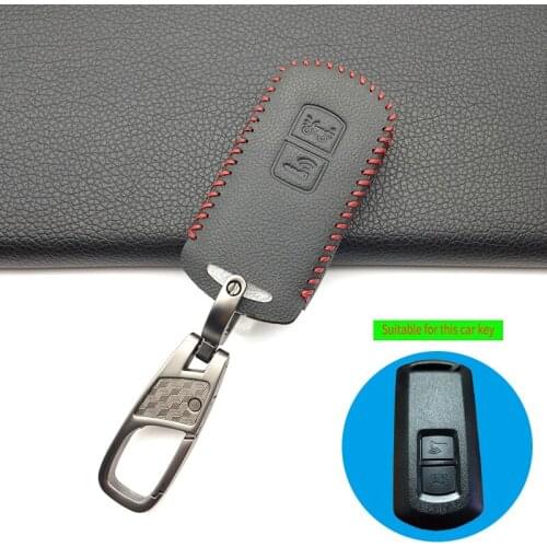 Hot Sale Leather Remote Intelligent Key Case FOB Shell For Honda Aerox / Vario 125 150 2018 New Motor Scooter Protect Coverage