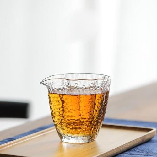 TANGPIN glass tea pitchers chahai glass gongdaobei glass tea accessories 185ml