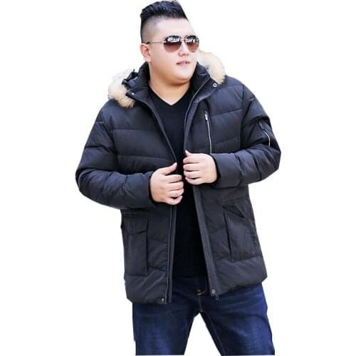 2019 New Winter jacket Mens Warm Coat Fashion Hooded Casual jacket in the long paragraph thick large size XL-10XL Mens Coat