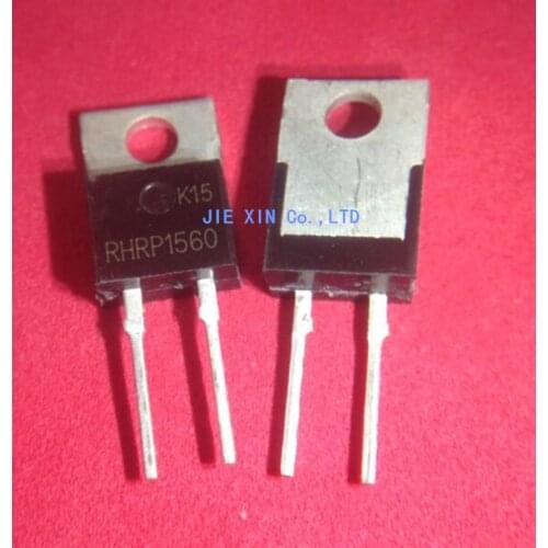 10pcs/lot RHRP1560 DIODE GEN PURP 600V 15A TO220AC Best quality