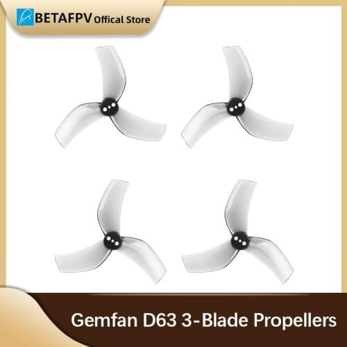 BETAFPV Gemfan D63 3-Blade Propellers 1.5mm Shaft For Beta95X V3/Beta95X V3 Digital Version Racing Drone Propellers Accessory