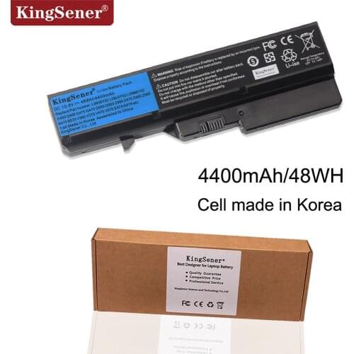 KingSener L09M6Y02 L09C6Y02 Laptop Battery For Lenovo G465 G475 G565 G570 G575 G770 Z460 Z465 Z470 Z570 Z565 E47A K47A 4400mAh