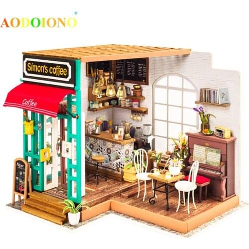 Кукольные домики AODOIONO China At AliExpress