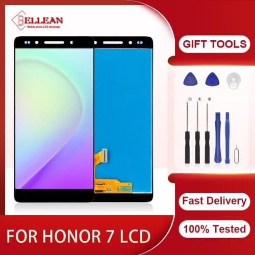 Catteny Promotion For Huawei Honor 7 LCD PLK TL01H L01 UL00 AL10 Display Touch Screen Digitizer Glass Panel Assembly