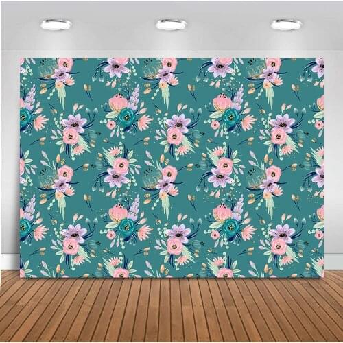 Background for flowers photophone newborn baby shower portrait photo shoot products floral oil painting photography backdrop