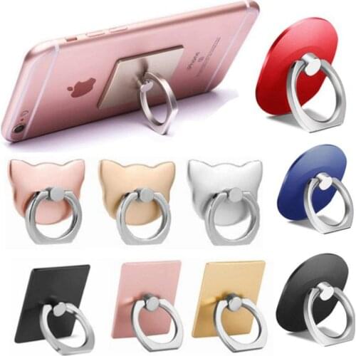 Finger ring mobile phone holder stand for phones grip support accessories cell mount telephone smartphone round cellphone a gift