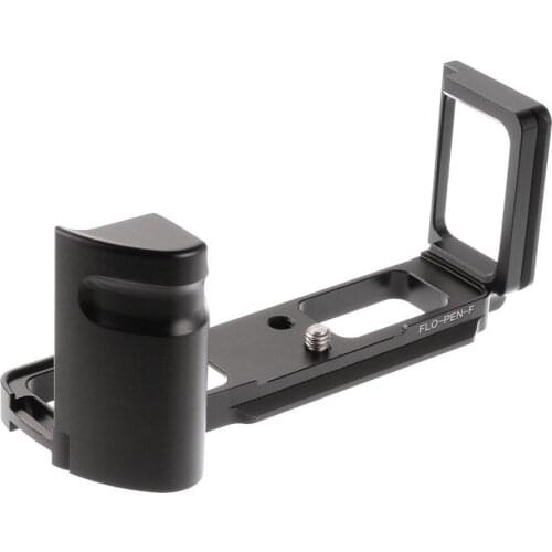 L QR Qucik Release Plate Bracket Grip Holder for Olympus PEN-F Arca Swiss Tripod
