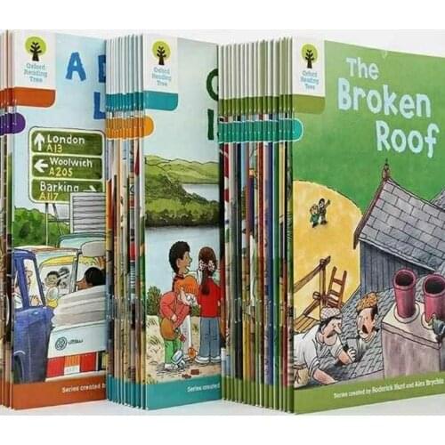 Hot 1 Set Of 40 Books 7-9 Level Oxford Reading Tree Rich Reading Help Children Read Pinyin English Story Picture Book Libros New
