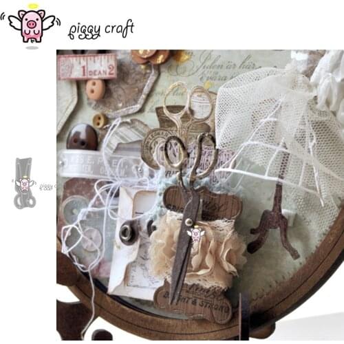 Piggy Craft metal cutting dies cut die mold Tailoring tool scissors Scrapbook paper craft knife mould blade punch stencils dies