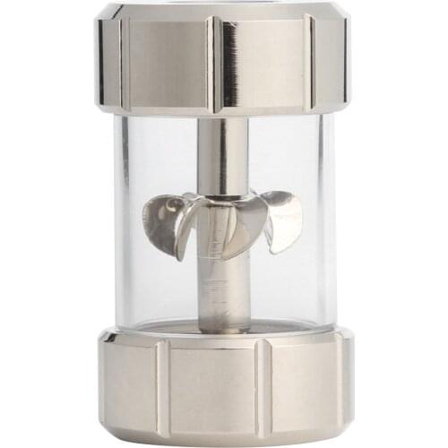 Metal Water Cooling Flow Meter Computer PC Cooler Radiator System Gauge Sensor for Household Computer Accessories