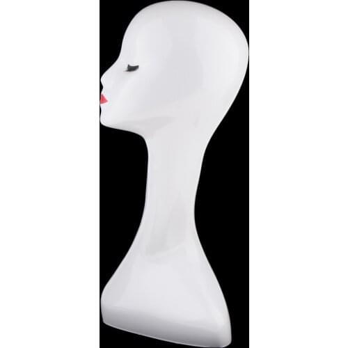 Fashion Womens 20'' Mannequin Model Head Jewelry /Glasses /Wigs/Jewelry/Hat /Display For Shop