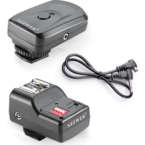 Neewer 16 Channel Wireless Remote Radio Trigger with PC Receiver for Canon/Nikon/Yongnuo Flash/Others with Universal Hot Shoe