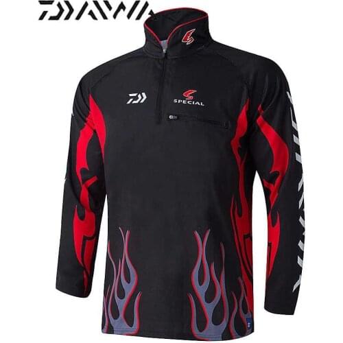 Daiwa Fishing Clothing Camisa Pesca UV UPF>50 Breathale Sunscreen Quick-drying Anti-UV Outdoor Sportswear Long Sleeve Shirts