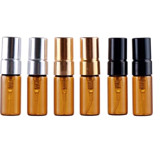 Wholesale 3ml 5ml Travel Spray Perfume Bottle Empty Portable Cosmetic Containers With Aluminium Pump