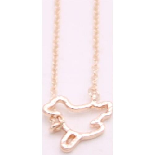 Lovely sea dog Pendant necklace Hollow out marine animal pendant necklace designed for women