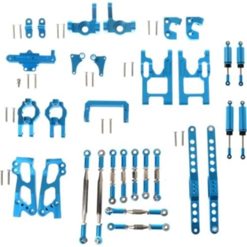 Suitable for WLtoys 12423 12428 Feiyue 01 02 03 RC car Metal Upgrade Modification Parts 13-piece set