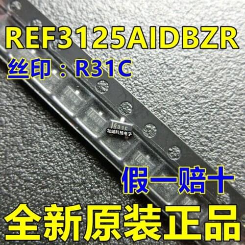 REF3125AIDBZR REF3125 R31C SMD IC VREF SERIES 2.5V SOT23-3