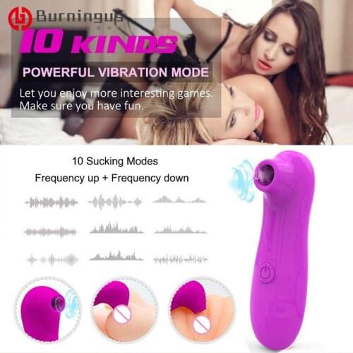 Tongue Vibrator Sex Toys For Women 10 Speed Vaginal Massage Clit Sucker Vibrador Nipple Sucking Blowjob Clitoris Stimulator