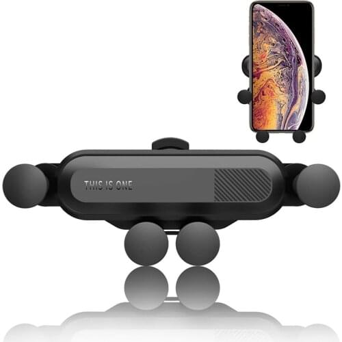 Factory Product Universal Car Phone Mount GPS Stand Gravity Stand For Phone in Car Stand No Magnetic Auto Air Vent Grip