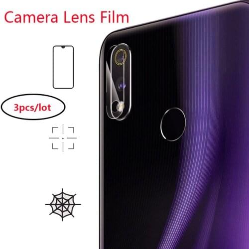 3Pcs Camera Lens Tempered Glass For Realme X 2 Pro Screen Protector Lens Glass For OPPO Realme Q Protective Glass Film