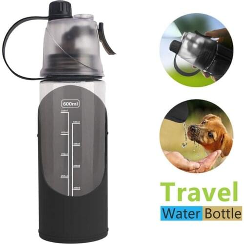 3 in 1 Dog Sports Water Bottle Large Capacity Pet Bowl Dog Drinking Bottles Outdoor Travel Water Dispenser BPA Free Pet Supplies