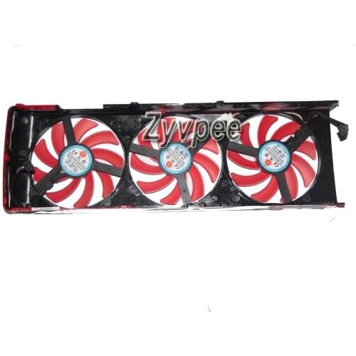 70X70X10MM FD7010H12S 12V 0.35A 4Wires for ATI HD7990 Cooling Fan a Set of 3pcs