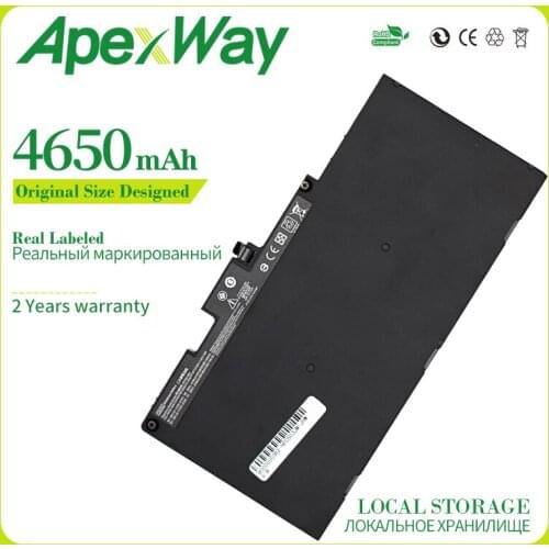 Apexway 11.4v 46.5Wh laptop battery for HP Elitebook 745/755/840/848/850 G3 G4 ZBook 15u G3 G4 Mobile Workstation CS03 CS03XL