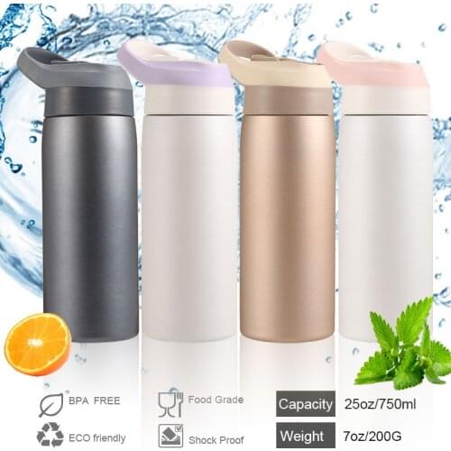 Large Capacity Stainless Steel Insulation Cup, Environmental Protection Portable Sports Insulation Cup