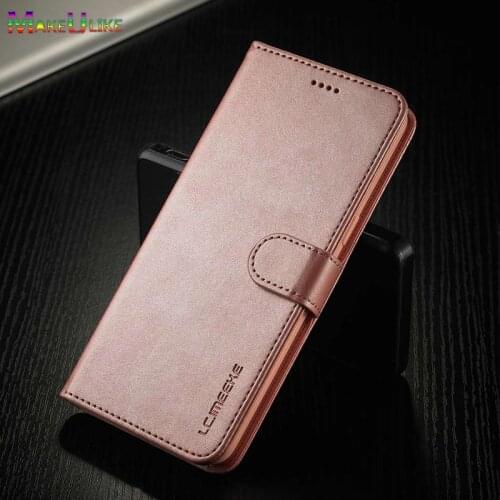 Flip Wallet Case For Oppo A5 A9 A53 A53S A32 A33 2020 A52 A72 A92 A92S Realme C3 5 5S 5I Case Luxury PU Leather Plain Case Cover